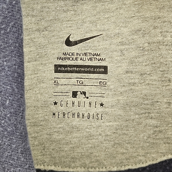 Mens Nike Navy Chicago Cubs center swoosh hoodie. Xl. - Picture 3 of 4